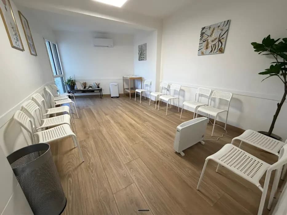 Salle d'attente du cabinet de psychologie à Montgeron